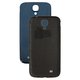 Battery Back Cover compatible with Samsung I9500 Galaxy S4, I9505 Galaxy S4, (dark blue)