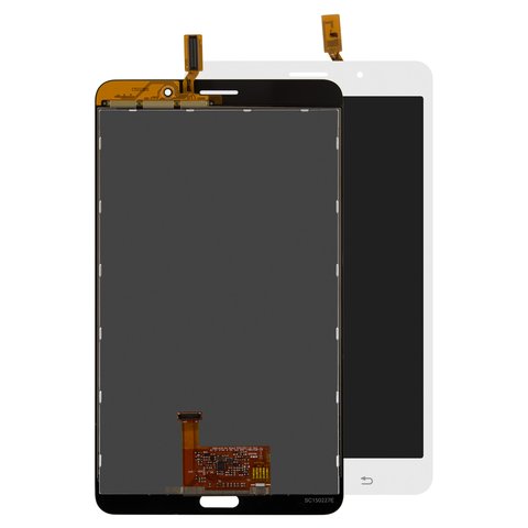 LCD compatible with Samsung T230 Galaxy Tab 4 7.0, T231 Galaxy Tab 4 7.0 3G , T235 Galaxy Tab 4 7.0 LTE, white, version 3G , without frame 