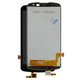LCD compatible with LG K4 K121, (black, without frame, Original (PRC))