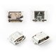 Charge Connector compatible with Samsung B7300, I8330, M8910, M900, S8500 Wave, (7 pin, micro USB type-B)