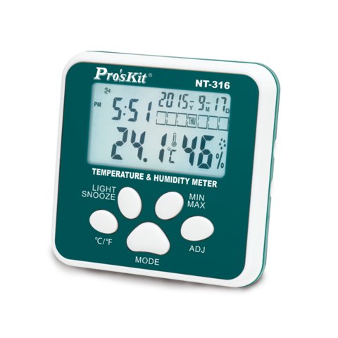 Mini Temperature & Humidity Meter Pro'sKit NT 316