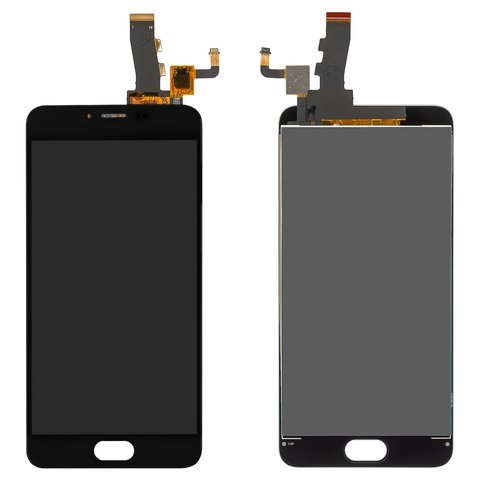 LCD compatible with Meizu M5, black, without frame, M611H 