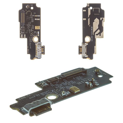 Flat Cable compatible with Xiaomi Mi Mix 2S, charge connector, with microphone, Copy, charging board, M1803D5XA 