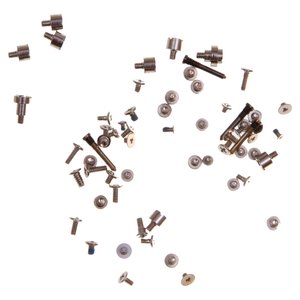 Screw compatible with iPhone 13, black, full set 