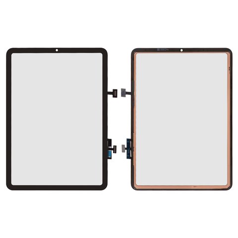Touchscreen compatible with iPad Air 2022 10.9", black, PRC 