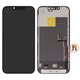LCD compatible with iPhone 13 Pro, (black, with frame, HC, without IC, (OLED soft))