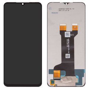 LCD compatible with ZTE Nubia Gaming Neo 5G, Nubia Neo 8150N , black, without frame, original change glass 