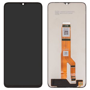 LCD compatible with Huawei Honor X6a, black, without frame, Original PRC , WDY LX1, WDY LX2 