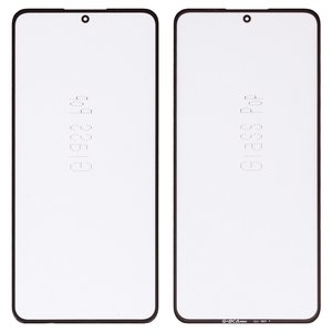 Housing Glass G+OCA PRO compatible with Xiaomi 12T, 12T Pro, with OCA film, black 