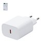 Mains Charger Deji DJ-A109, (20 W, white, 1 output)