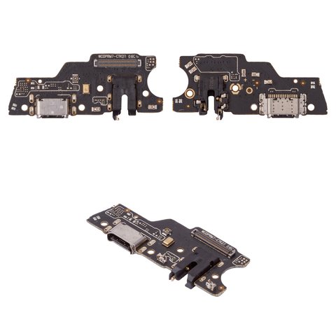 Flat Cable compatible with Realme 7 Global , headphone connector, charge connector, with microphone, Copy, charging board 