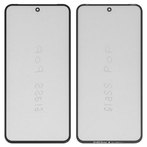 Housing Glass G+OCA PRO compatible with Google Pixel 8, with OCA film, black 