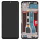 Дисплей для Realme C51, черный, с рамкой, Original (PRC)