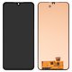 LCD compatible with Samsung A165 Galaxy A16, A166 Galaxy A16 5G, A266 Galaxy A26, M166 Galaxy M16, (black, without frame, High Copy, with wide edge, (OLED))