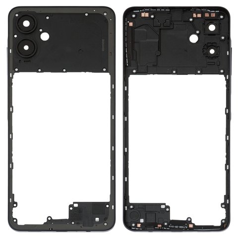 Housing Middle Part compatible with Samsung A065 Galaxy A06, dark blue 