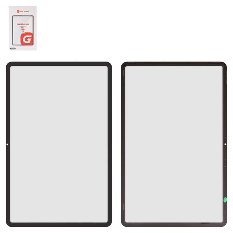Стекло корпуса G+OCA PRO для Xiaomi Pad 6 11'', Pad 6 Pro 11'', с OCA пленкой, черное