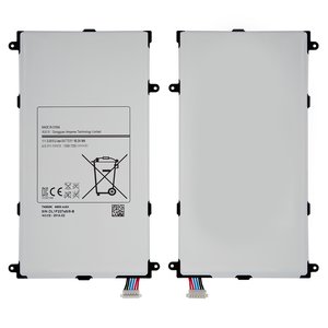 Batería T4800K puede usarse con Samsung T320 Galaxy Tab Pro 8.4 , Li ion, 3.8 V, 4800 mAh, Original PRC 