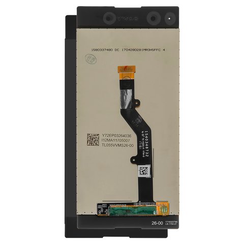 Pantalla LCD puede usarse con Sony G3412 Xperia XA1 Plus Dual, negro, sin marco, Original PRC