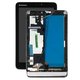 Pantalla LCD puede usarse con Lenovo IdeaTab MIIX 2 8, negro, con marco