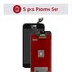 Pantalla LCD puede usarse con Apple iPhone 6S Plus, negro, con marco, AAA, Tianma, 5 pcs promo set