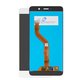 Pantalla LCD puede usarse con Huawei Y7 (2017), blanco, clase B, sin marco, High Copy, TRT-LX1/TRT-LX2/TRT-L21/TRT-TL00/TRT-L53/TRT-L21A