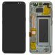 Pantalla LCD puede usarse con Samsung G950 Galaxy S8, gris, con marco, Original (PRC), orchid Gray, original glass