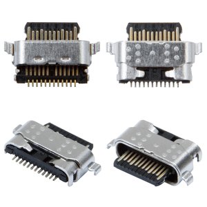 Conector de carga puede usarse con Motorola Moto G40 Fusion, Moto G60, Moto G60s, Moto G9 Plus XT2087; ZTE Blade A72 4G, Blade A72 5G, Blade A72S; Samsung A013 Galaxy A01 Core, A025F DS Galaxy A02s, A037 Galaxy A03s, A037F Galaxy A03s, A042 Galaxy A04e, A115 Galaxy A11, M115 Galaxy M11, 24 pin, USB tipo C