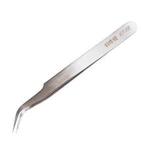 Pinzas para smd Mechanic ST 15, encorvado, 115 mm, high precision