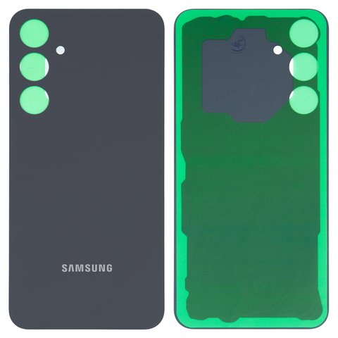 Panel trasero de carcasa puede usarse con Samsung S711 Galaxy S23 FE, gris, con vidrio de cámara, graphite