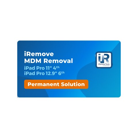 iRemove Remoción de MDM en iPad Pro 11 inch 4th, iPad Pro 12.9 inch 6th