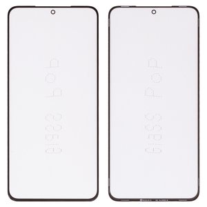 Vidrio de carcasa G+OCA PRO puede usarse con Samsung G991 Galaxy S21 5G, con película OCA, negro