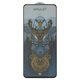 Vidrio de protección templado iNobi Amulet puede usarse con Motorola Moto G52, Moto G72 XT2255, Moto G82 XT2225, Full Glue, Anti-Static, negro, capa de adhesivo se extiende sobre toda la superficie del vidrio