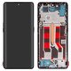 Pantalla LCD puede usarse con Oppo Reno 8T 5G, negro, con marco, High Copy, (OLED) CPH2505