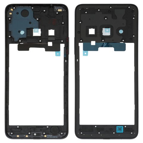 Parte media de carcasa puede usarse con Xiaomi Redmi A3, negra
