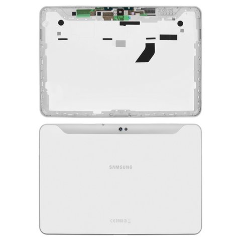 Корпус для Samsung P7500 Galaxy Tab, білий, версія 3G 