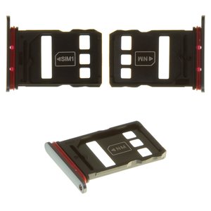 Держатель SIM карты для Huawei P40, черный, ANA AN00 ANA TN00 ANA NX9 ANA LX4