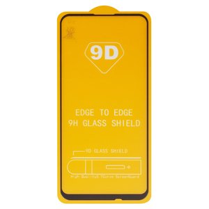 Защитное стекло для Huawei P40 Lite E, Y7p, совместимо с чехлом, Full Glue, без упаковки , черный, ART L28 ART L29 ART L29N
