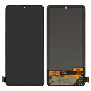 Дисплей для Xiaomi Poco X4 Pro 5G, Redmi Note 11 Pro, Redmi Note 11 Pro 5G, Redmi Note 11 Pro Plus 5G, Redmi Note 11E Pro, Redmi Note 12 Pro 4G, чорний, без рамки, High Copy, OLED 