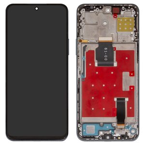 Дисплей для Huawei Honor 90 Lite, Honor X8a, сріблястий, з рамкою, Original PRC , CRT LX1, CRT LX2, CRT LX3, CRT NX1