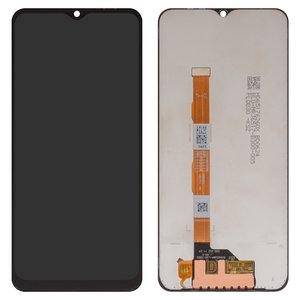 Дисплей для Vivo Y11s, Y12a, Y15a, Y15s, Y20 2020 , Y20i, черный, без рамки, Сopy