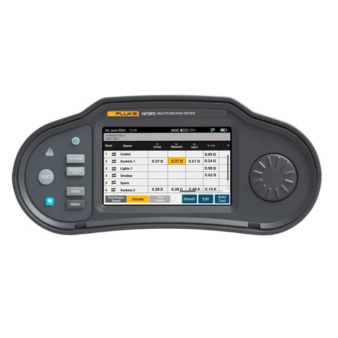 Багатофункціональний тестер електроустановок Fluke 1673 FC FTT 5581079 