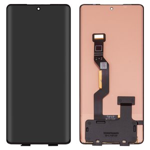 Дисплей для Motorola Edge 50 Fusion, Moto G85, чорний, без рамки, Original PRC , XT2427 3, XT2429