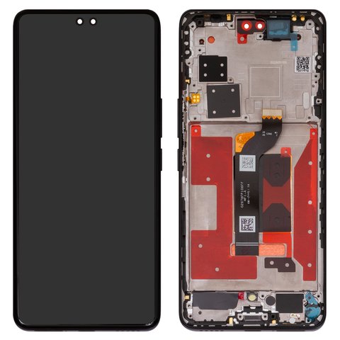 Дисплей для Huawei Honor 200 Pro, чорний, з рамкою, Original PRC , ELP AN00, ELP NX9