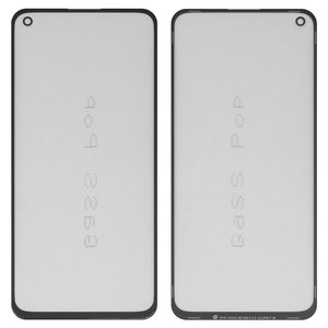 Скло корпуса G+OCA PRO для Realme GT 5G, GT Master; OnePlus Nord 2 5G, Nord 2T, Nord CE 5G; Oppo Reno5 4G, Reno5 5G, Reno6, з ОСА плівкою, чорне