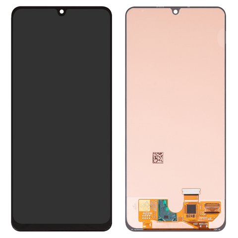 Дисплей для Samsung A225 Galaxy A22, чорний, без рамки, Original PRC 