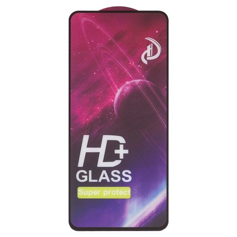 Защитное стекло для Motorola Moto G86, Moto G86 Power, совместимо с чехлом, Full Glue, без упаковки , черный