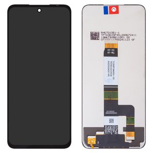 Дисплей для Xiaomi Poco M6 Pro 5G, Redmi 12, Redmi 12 5G, чорний, без рамки, Box , tianma