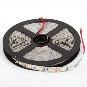 Светодиодная лента SMD5050 (холодый белый, 300 светодиодов, 12 В DC, 5 м, IP20) Светодиодная лента SMD5050 (холодый белый, 300 светодиодов, 12 В DC, 5 м, IP20)