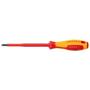 Отвертка шлицевая диэлектрическая Knipex 98 20 80