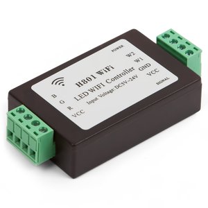 Світлодіодний Wi-Fi-контролер H801WiFi (для RGB-стрічок) Світлодіодний Wi-Fi-контролер H801WiFi (для RGB-стрічок)